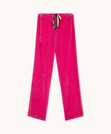 L'ÎLE BLEUE - PANTS SAYANI EMBROIDERY FUSHIA