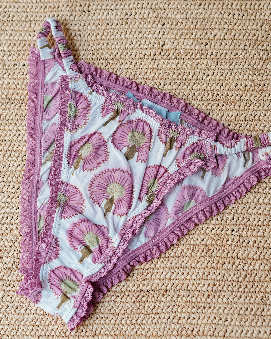 BLUE ISLAND - Big Flower Panties