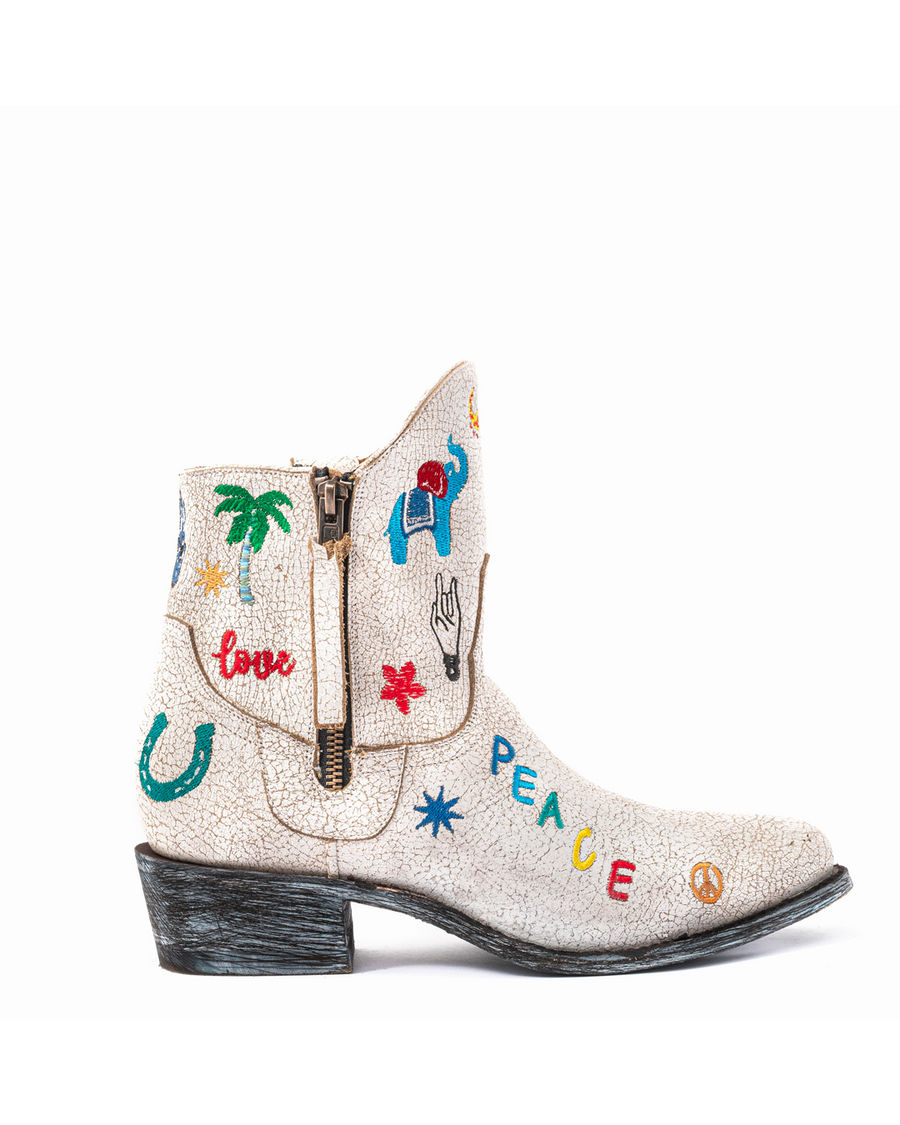 MEXICANA - Paraiso White Crackelada 