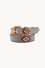LA MANSA - Gris Perla Ethnic Belt