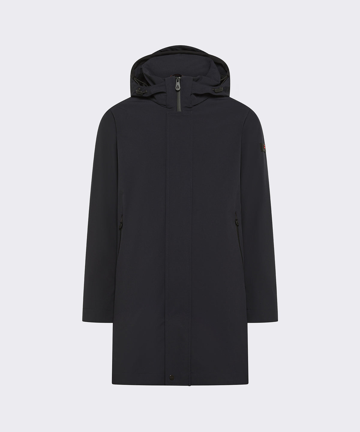 Veste Peuterey ALBALI Bleu Graphite détail de la fermeture zip