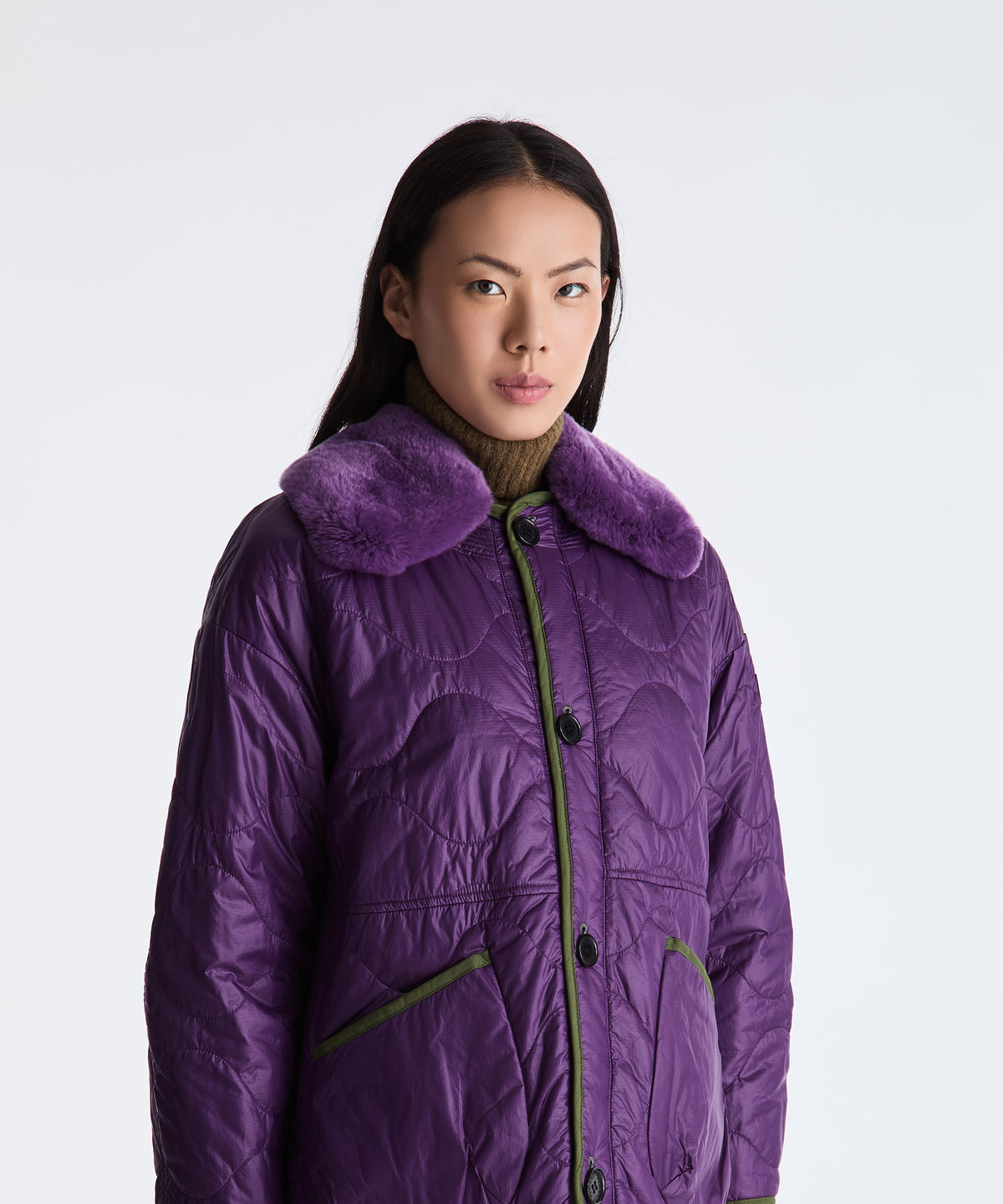 Veste femme Peuterey avec matelassage ripstop