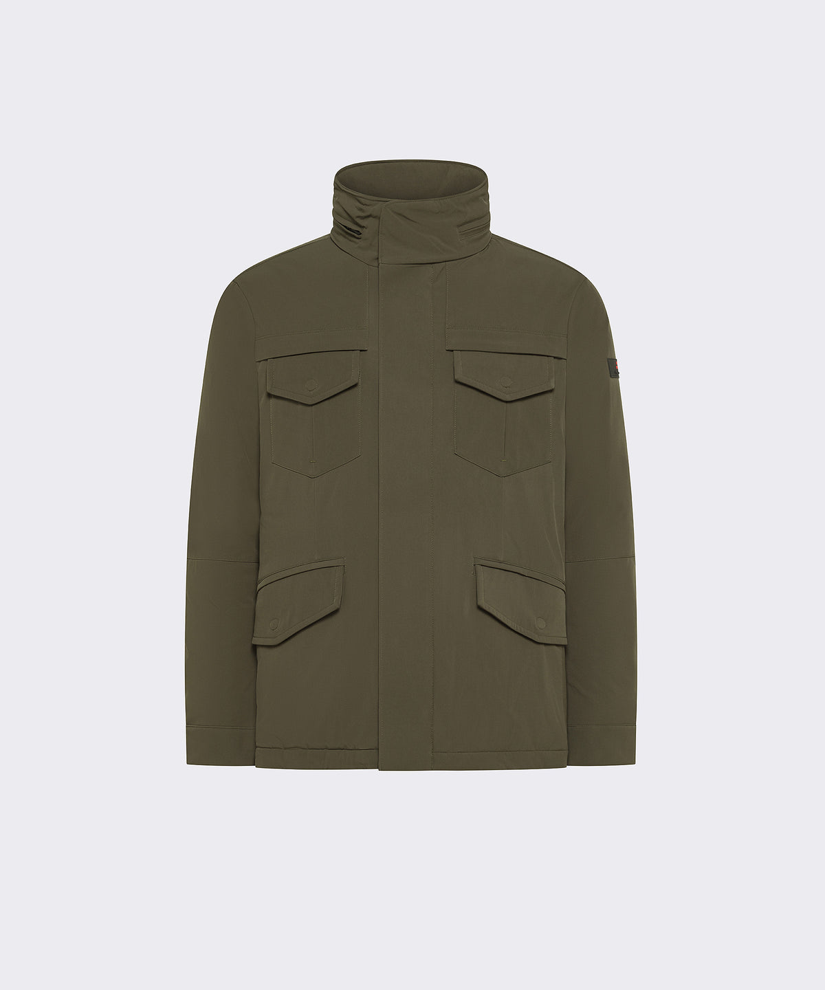 Visuel de la field jacket Peuterey Stripes vert 