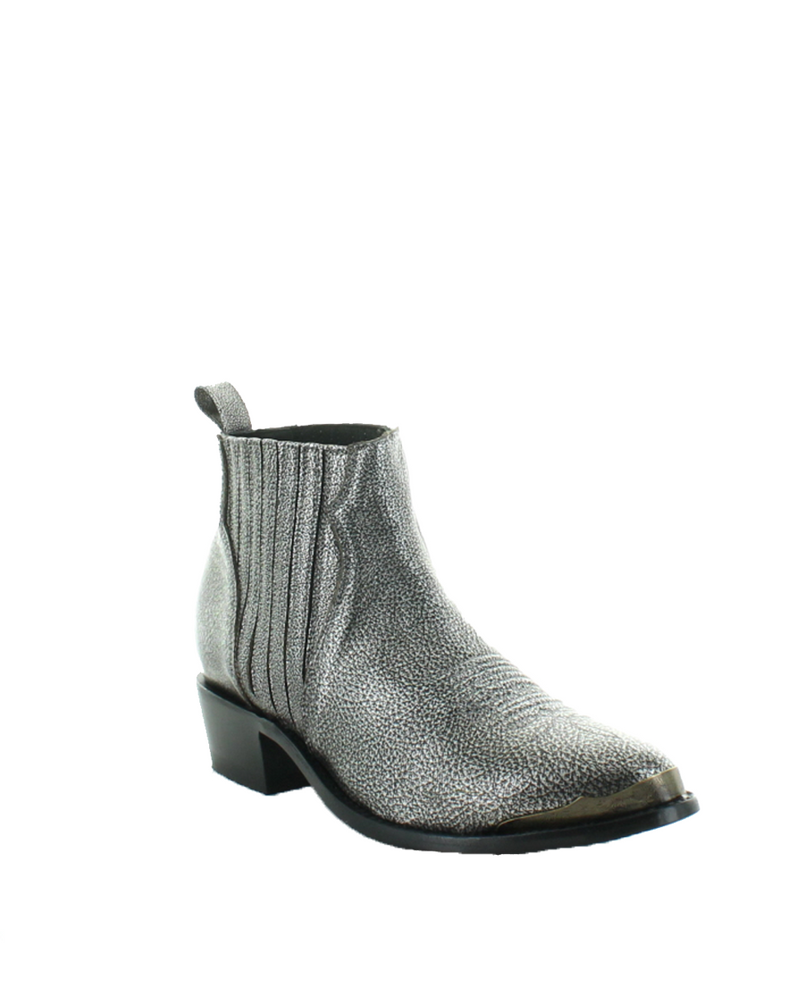 MEXICANA - Kristinne Rindsleder Metallo Silber