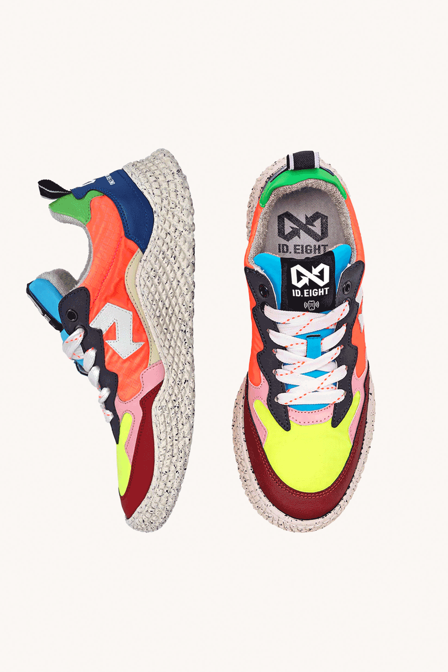 ID EIGHT - HANA TROPICAL WOMEN'S SNEAKERS 