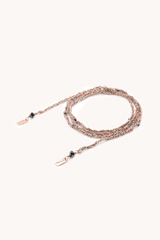 MARIE LAURE CHAMOREL - Collier N.182 Or Rose Aqua