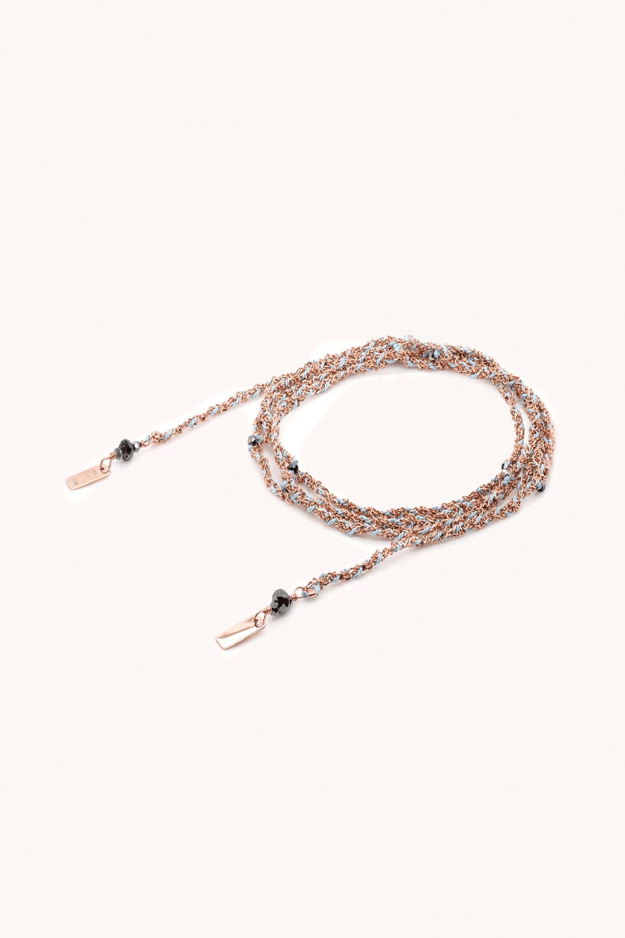 MARIE LAURE CHAMOREL - Collier N.182 Or Rose Aqua