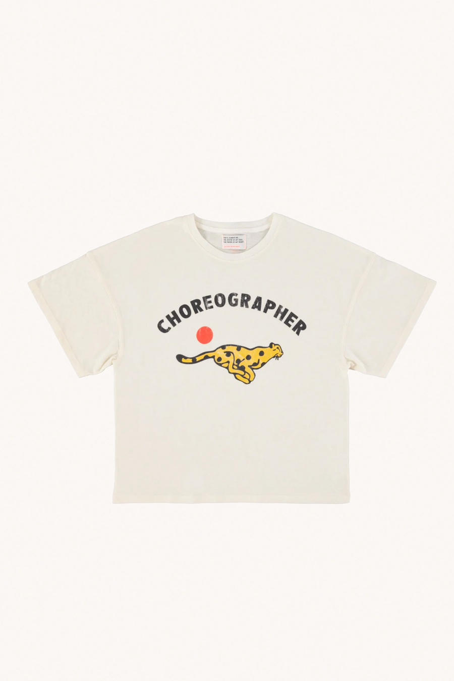 SISTERS DEPARTMENT - T SHIRT CHOREO SHORT SLEEVES ECRU