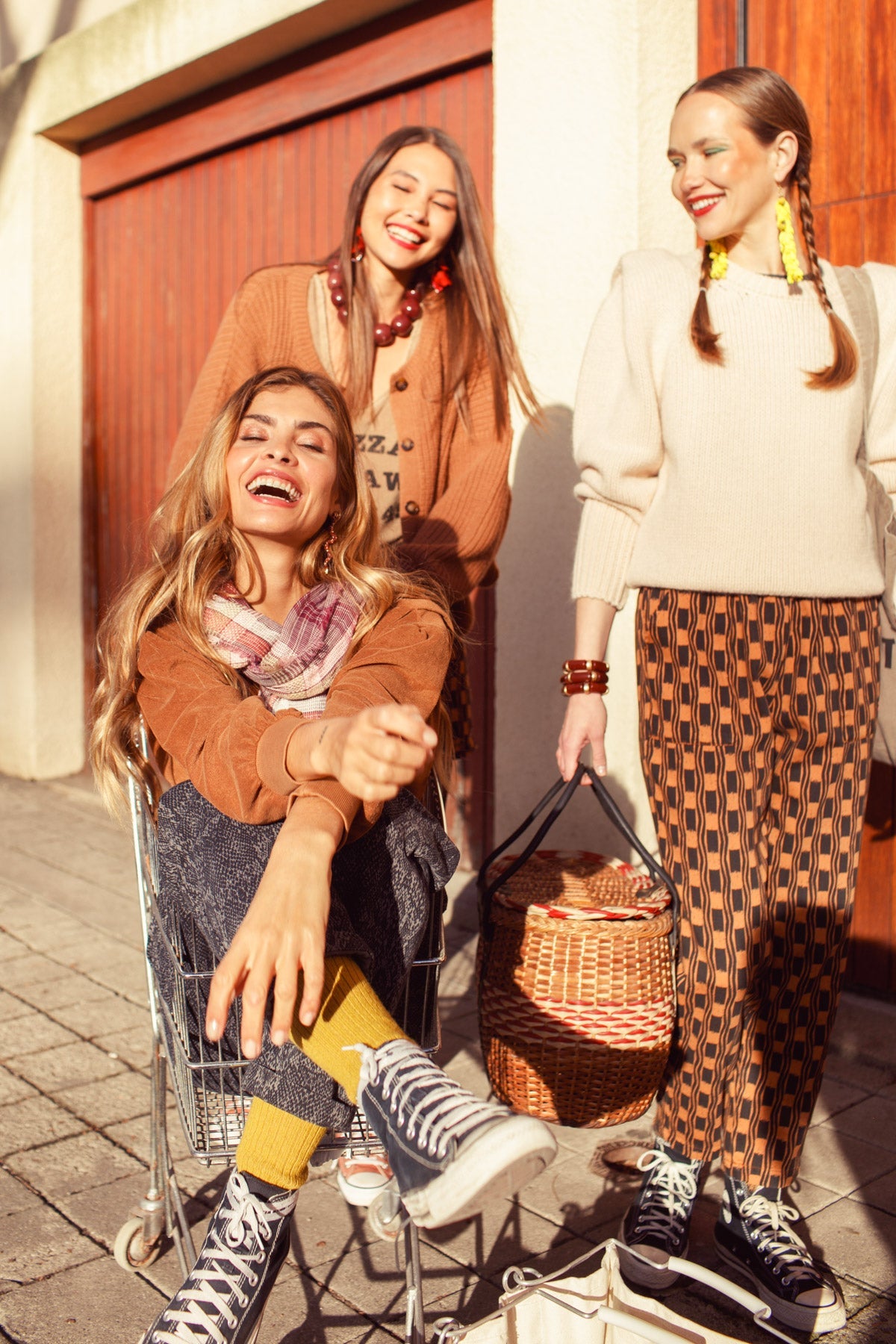 SISTERS DEPARTMENT - Écharpe à carreaux