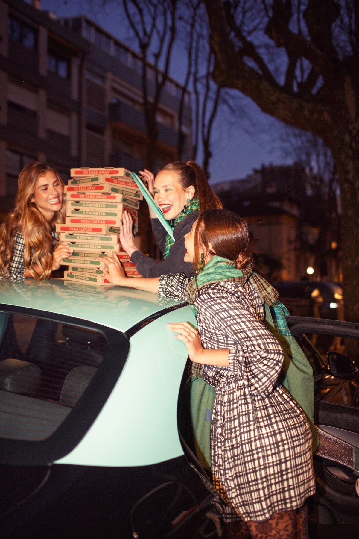 SISTERS DEPARTMENT - Robe Courte à Carreaux