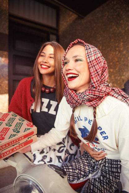 SISTERS DEPARTMENT - Écharpe à carreaux