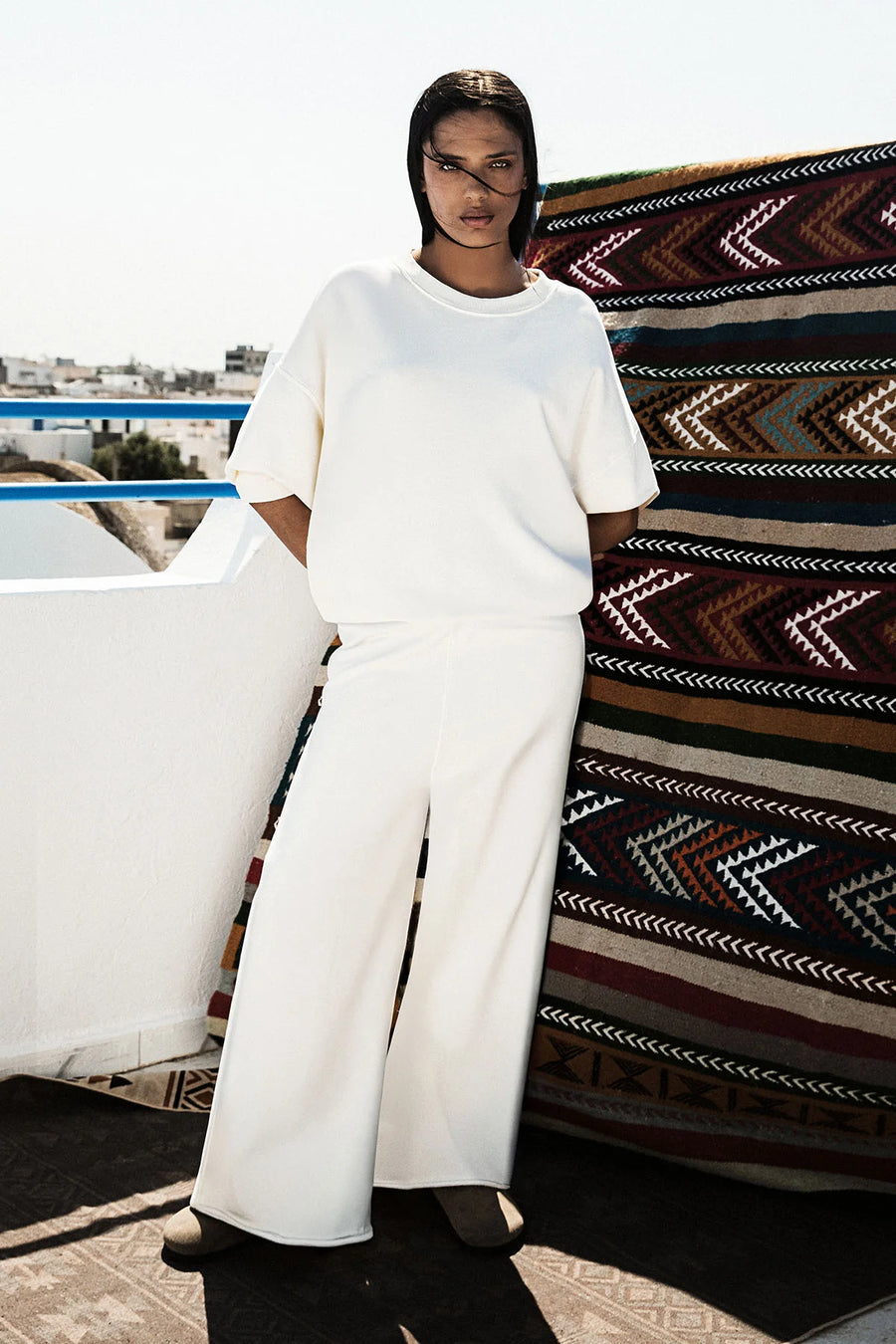 SWEET PANTS - PANTALON DE JOGGING WASH BOOT OFF WHITE