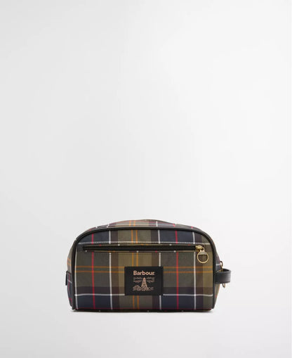 BARBOUR - Tartan Toiletry Bag 