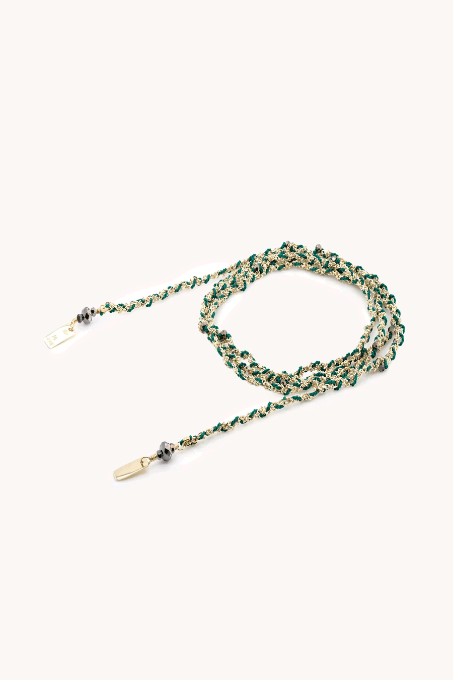 MARIE LAURE CHAMOREL - Collier N.182 Or Jaune Green