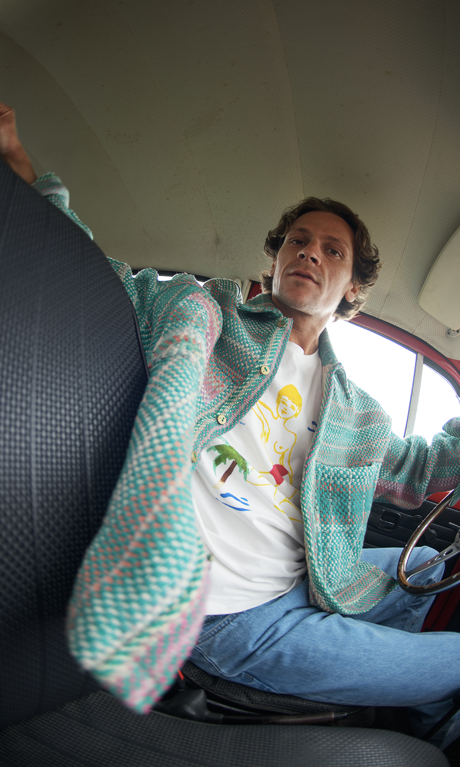 VESTE HOMME EN KANTHA GALICHA