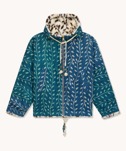 L’ÎLE BLEUE - MANTEAU HOODIE