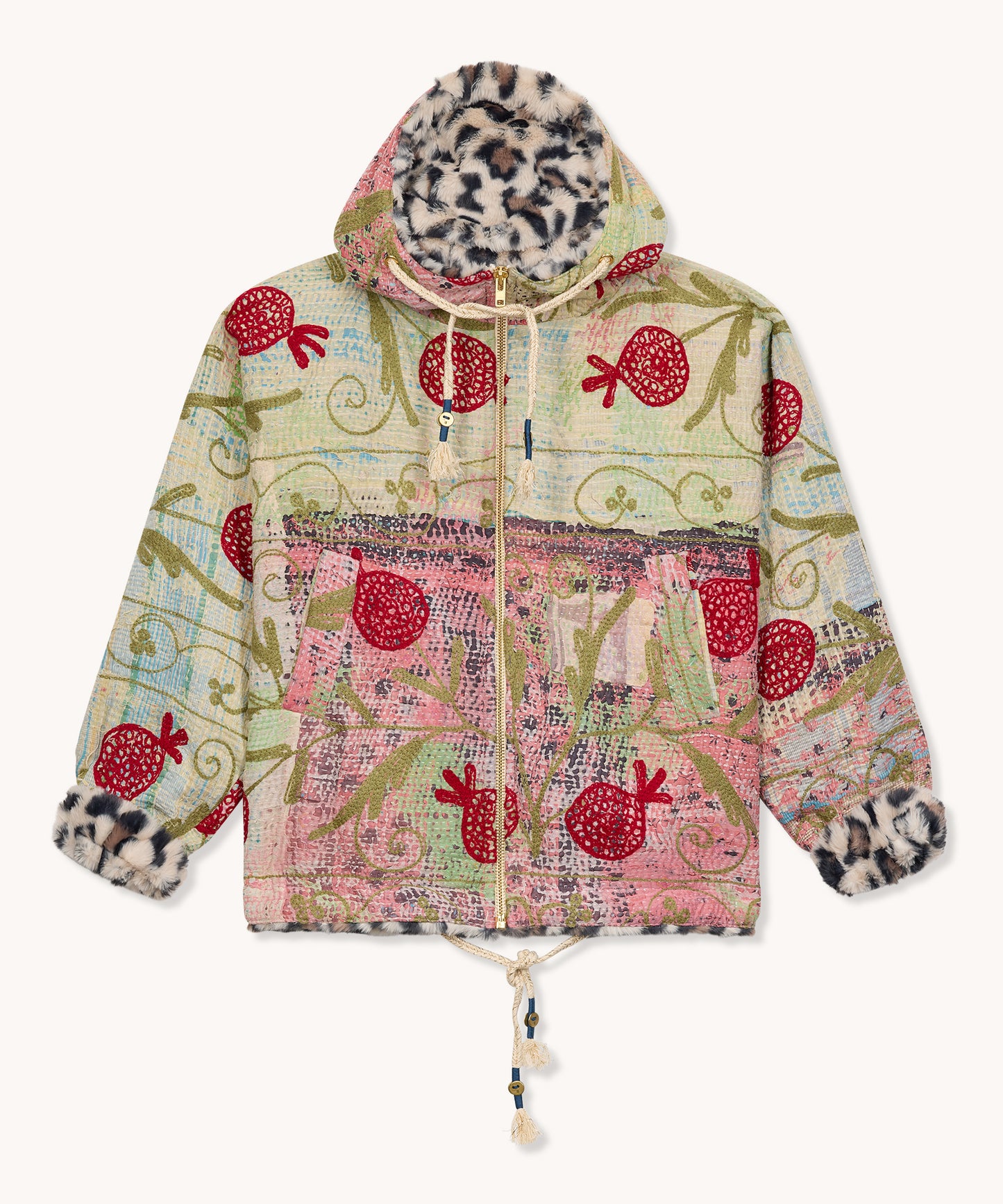 L’ÎLE BLEUE - MANTEAU HOODIE