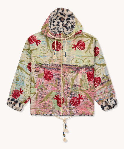 L’ÎLE BLEUE - MANTEAU HOODIE