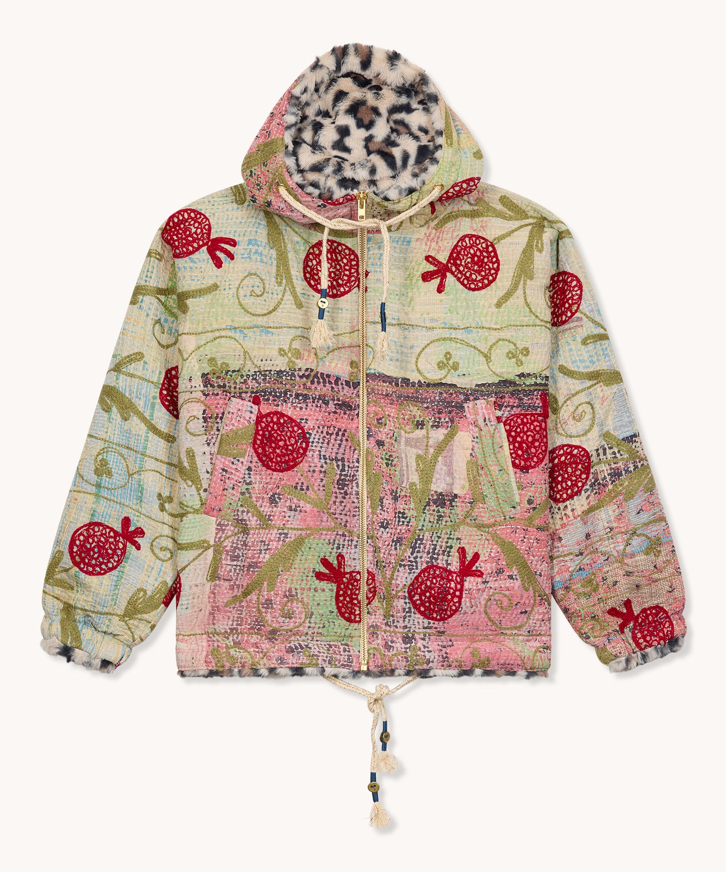 L’ÎLE BLEUE - MANTEAU HOODIE