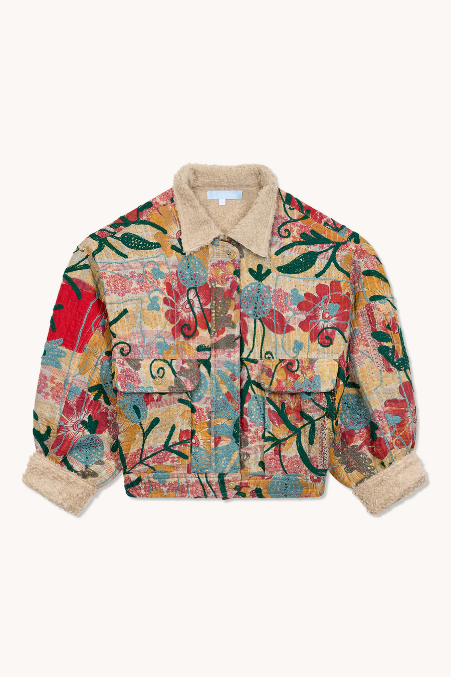 L'ÎLE BLEUE - BLOUSON JIM FOURRÉ - SUZANI