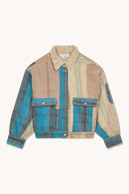 THE BLUE ISLAND - JIM FUR-LINED JACKET - TIGER