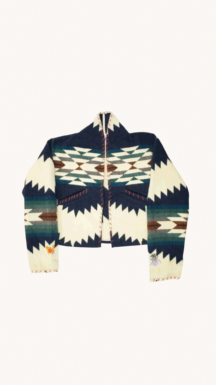 MAISON BADIGO - Veste Femme Courte en Laine