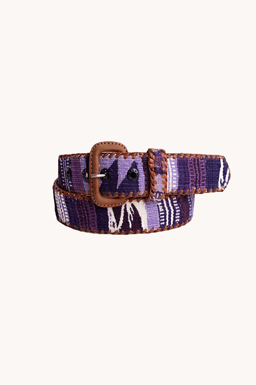 LA MANSA - Morado Cebra Ethnic Belt