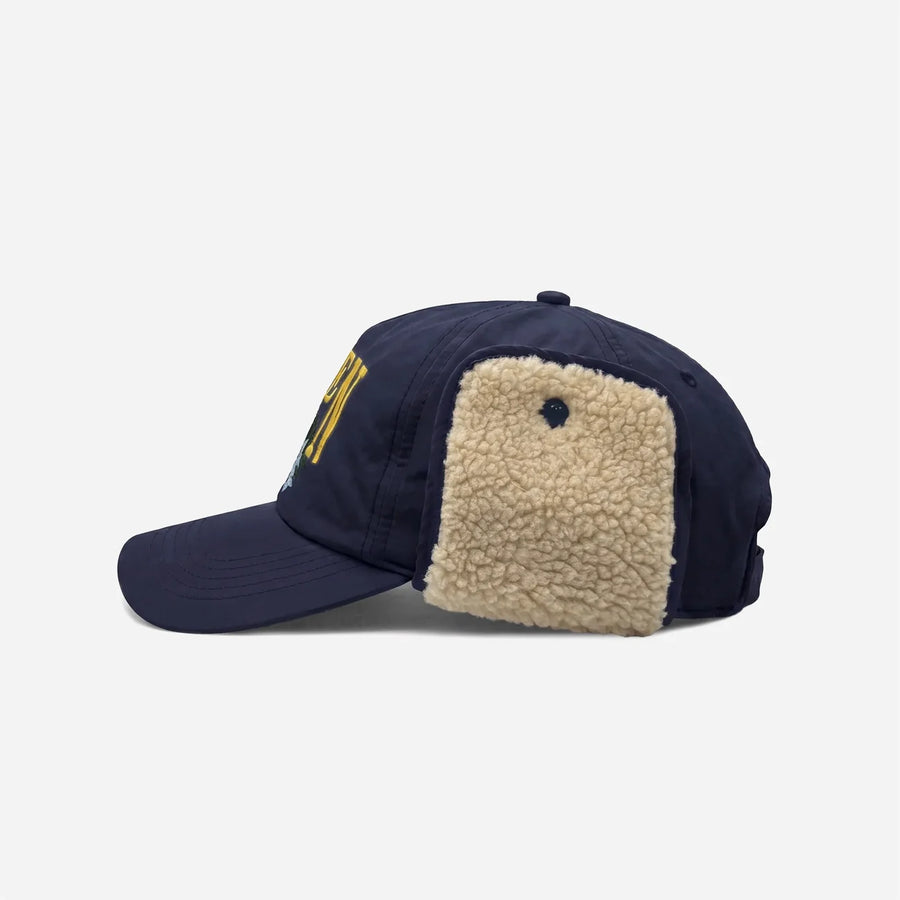 Casquette Aspen Visit à oreillettes doublées de sherpa crème