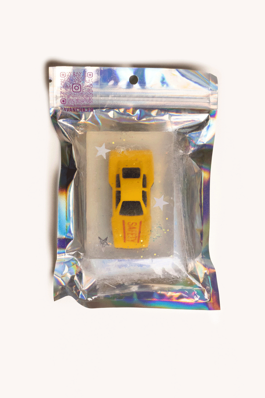 CAVANCHA - SAVON AUTOS JAUNE