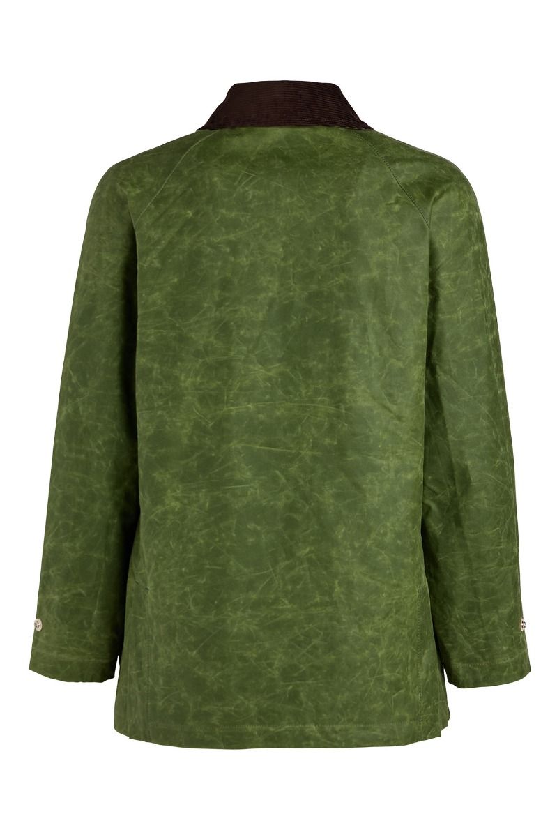 Caban de pluie femme Manifattura Ceccarelli vert clair, deuxième vue du modèle